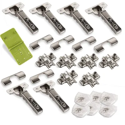 Produktbild von SOTECH Topfband T45 Eckanschlag 110° – Automatikscharnier, Klickmontage, SOFT-CLOSE (6 Stück)