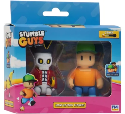 Produktbild von Pmi Stumble Guys Mini Set 2 Figur    One Size