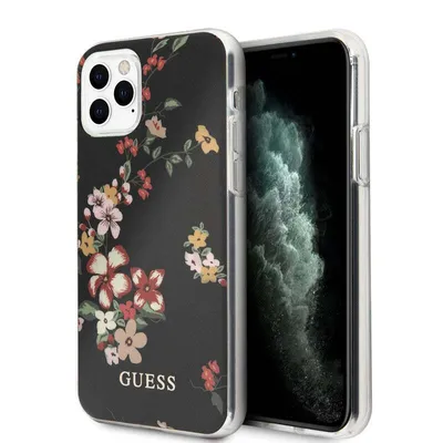 Produktbild von Guess Guhcn65Imlfl04 Iphone 11 Pro Max Czarny/Schwarz N°4 Flower Collection