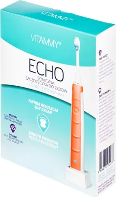 Image de Brosse à dents VITAMMY ECHO Sonic, corail
