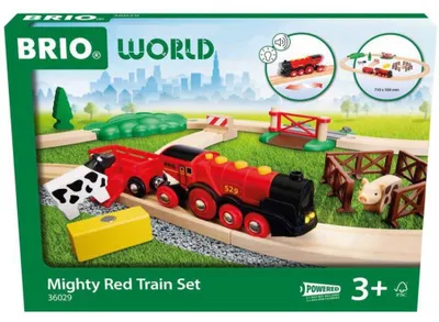 Obrázok produktu pre Vláčiková súprava World Red Lola Farm - Ravensburger 63602900 - (Hračky / Hračkárske vozidlá)