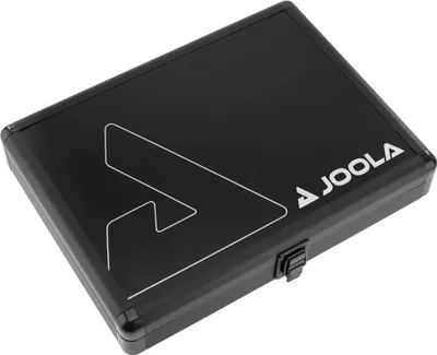 Produktbild von JOOLA Tischtennis Alukoffer Laser Schwarz | Tischtenniskoffer TischtennishÃ1/4lle Koffer Alukoffer