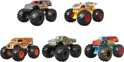 Image de Mattel Hot Wheels Monster Trucks, échelle 1:24, à partir de 3 ans, assortis 45992