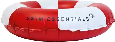 Immagine prodotto di Swim Essentials - Anello galleggiante, 55 cm - Modello salvagente rosso/bianco