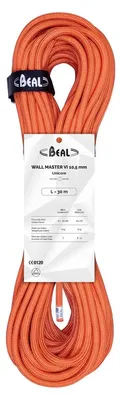 Zdjęcie produktu dla Lina wspinaczkowa Beal Wall Master Unicore 10,5mm 30m - pomarańczowa