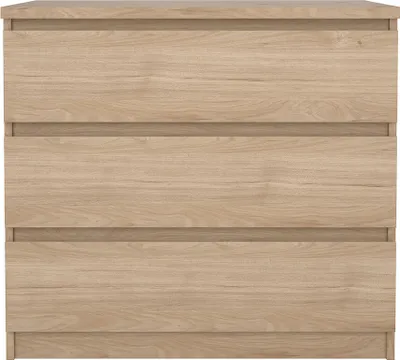 Immagine prodotto di Cassettiera Naia a 3 cassetti, decoro rovere.