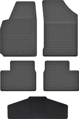 Produktbild von Gummi Fußmatten Set Für: Opel Vectra B (1996-2001) Gummimatten Schwarz