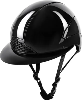 Produktbild von Waldhausen Reithelm Swing H24 Lady Shine Glossy black, Größe:55-57 cm