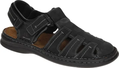 Obrázok produktu pre Josef Seibel MAX 92 pánske sandále - pohodlné sandále čierne voľný čas NEW