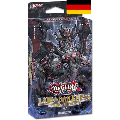 Produktbild von KONAMI Yu-Gi-Oh! Lair of Darkness Structure Deck (DE)