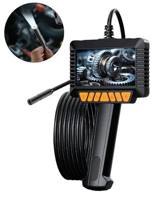Produktbild von 4,3 Zoll Endoskopkamera mit Licht – 1080P HD Rohrkamera, IP67 Wasserdicht, 8 LEDs, 5 m Sonde für Auto, Rohre & DIY