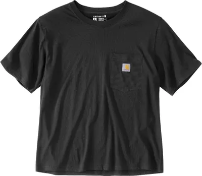 Produktbild von Carhartt Damen Arbeitsshirt lightweight t-shirt Schwarz XL