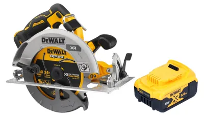 Produktbild von DeWalt DCS 573 N Akku Handkreissäge 18 V 190 x 30 mm Brushless + 1x Akku 5,0 Ah - ohne Ladegerät