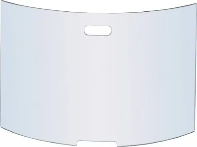 Produktbild von Funkenschutzglas Funkenschutzgitter aus gehärtetem Sciherheitsglas Kaminschutz 76x50cm
