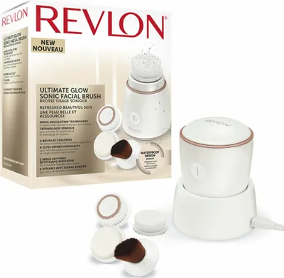 Produktbild von Revlon Ultraschall-Gesichtsbürsten-Set Weiß RVSP3538E