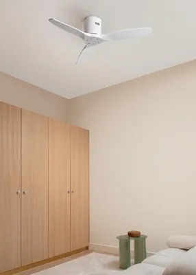 Produktbild von WIND CALM NATURAL WOOD - Leiser Deckenventilator 40W 100% Holz