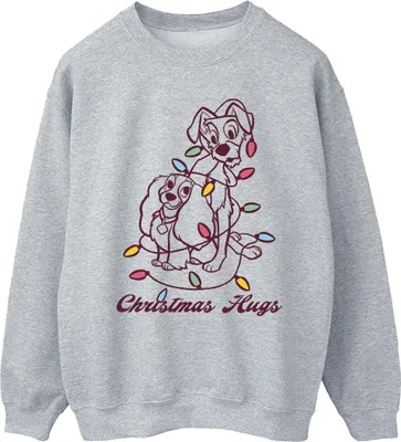 Produktbild von Disney - "Lady And The Tramp" Sweatshirt für Herren BI31600 (XXL) (Grau)