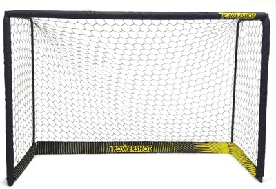 Immagine prodotto di Porta da calcio in acciaio - 3 x 2 m - nera - ancoraggio al terreno e borsa per il trasporto inclusi.