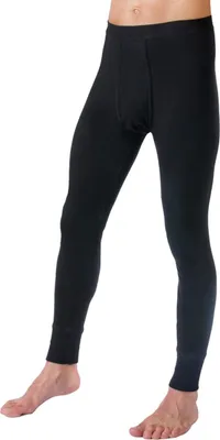 Produktbild von HERMKO 3540 2er Pack Herren lange Unterhose Baumwolle, Größe:D 6 = EU L, Farbe:schwarz