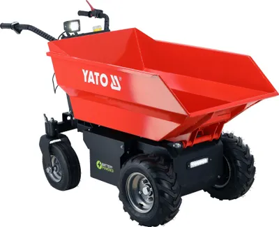 Obrázok produktu pre Elektrický vozík na batériový pohon, 48V, nosnosť 500 kg, rozmer 172x76x106 cm, výkon 1000 W