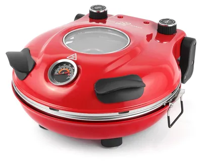 Produktbild von Elektrischer Pizzaofen mit Keramikstein 31 cm - 1200 Watt