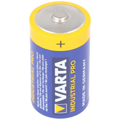 Produktbild von Varta 4020 Industrial 1,5 Volt max. 16500mAh Abmessungen ca. 61,5 x 34,2mm Alkaline Mono , D, LR20