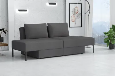 Produktbild von Emoebel24 Multifunktionsmöbel: Bett, Klassische Sofas, Ecksofa, Liegesessel,Schlafsofa, Sofas&Couches Tommy Dunkelgrau
