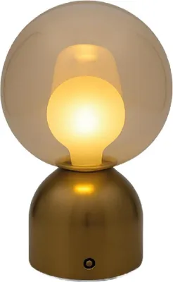Image de Luxe - Lampe à poser - Lina - Or - H23 x Ø15