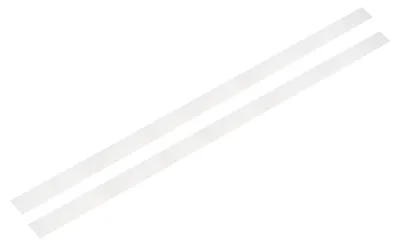 Edelstahlstreifen 2er-Pack, 1 mm, 254 x 762 mm, 304er Stahl