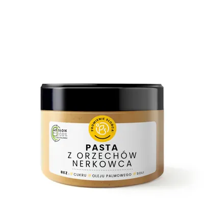 Zdjęcie produktu dla Pasta z Orzechów Nerkowca Smooth 200 g