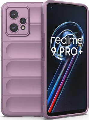 Image de OPPO Realme 9 Pro+ Case, Soft TPU Silicone Shockproof Protective Case for OPPO Realme 9 Pro+ Purple (étui de protection antichoc en TPU souple pour OPPO Realme 9 Pro+)