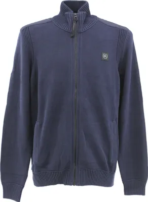 Produktbild von 33280 Lerros, ,  Herren Strickjacke, mittlerer Glattstrick, marineblau, M