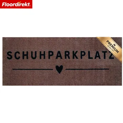 Produktbild von Schmutzfangmatte Varo – Waschbare Schuhmatte mit rutschhemmendem TPE-Rücken - Schuhparkplatz 02 - 40 x 120 cm