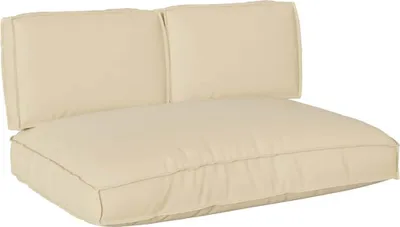 Immagine prodotto di Set di cuscini vidaXL, 3 pezzi, tessuto Oxford beige