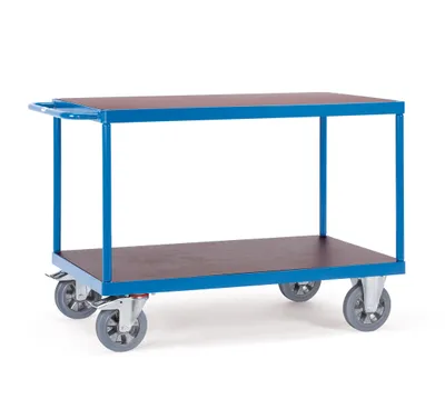 Zdjęcie produktu dla fetra 12406, Stal, Wózek transportowy, Niebieski, 1200 kg, 4 szt., 20 cm
