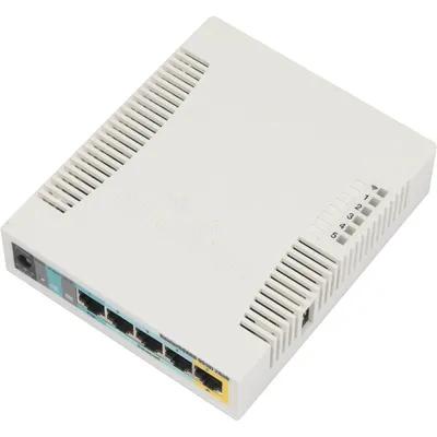 Image de MikroTik RouterBOARD RB951UI-2HND - Borne d'accès sans fil - 10Mb LAN, 100Mb LAN - 802.11b/g/n - 2.4 GHz