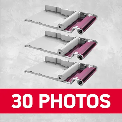 Obrázok produktu pre AgfaPhoto Fotopapier Mini 2x3 30 Blatt
