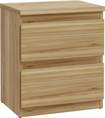 Obrázek produktu pro Nábytek24 Noční stolek Edmor Emok011-D108 Noční stolek Mauvella dub