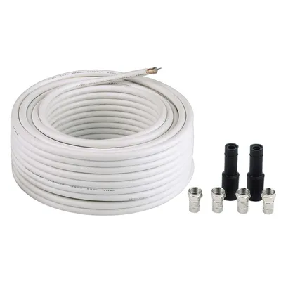 Immagine prodotto di hama 00181871 hama F/Koax SAT-Kabel 40,0 m weiß