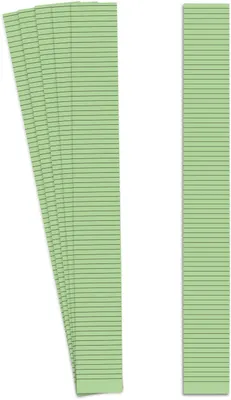 Produktbild von Markierungsstreifen 12mm B300xH32mm VE=10 Stück lind