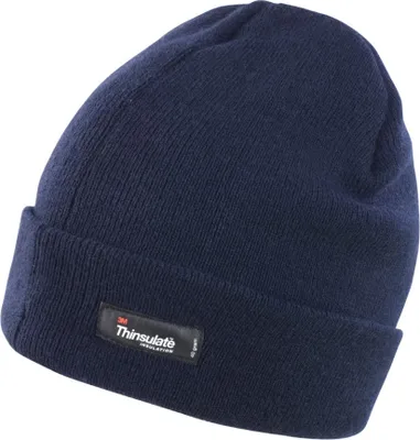 Produktbild von Result Uni Thermo Thinsulate Mütze, leicht BC2064 (Einheitsgröße) (Marineblau)
