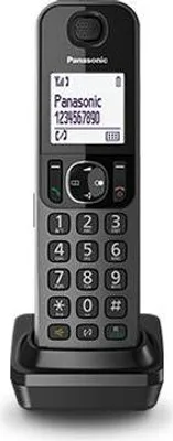 Image de Panasonic KX-TGFA30EXM DECT telephone handset Identification de l'appelant Noir Combiné téléphonique