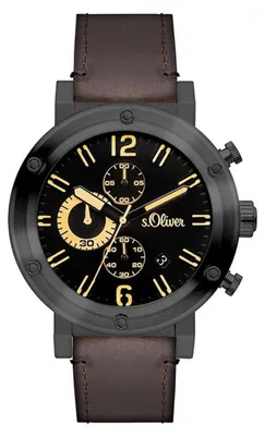 Produktbild von s.Oliver Herren Uhr Armbanduhr SO-3096-LC