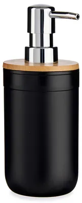 Produktbild von Berilo Seifenpumpe - Kunststoff - schwarz - 350 ml - nachfullbar