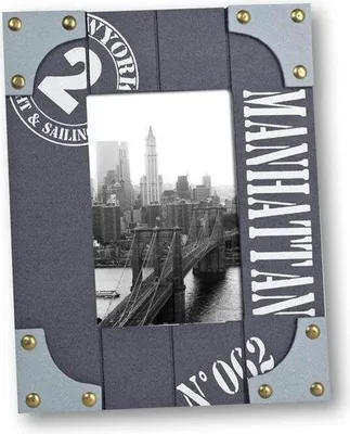 Produktbild von Zep Bilderrahmen Manhattan 2 blau - 10 x 15 cm