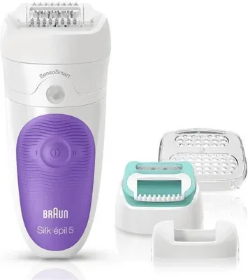 Obrázok produktu pre Braun Silk-épil 5 5/880 SensoSmart, Purpurová, Biela, 28 pinzety/pinziet, 1 h, 30 min