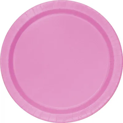 Produktbild von 20 Pappteller Rosa Klein 18 cm - Einheitsgröße