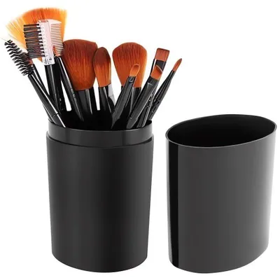 Immagine prodotto di Soulima 8694 Set di pennelli cosmetici 12 pezzi neri