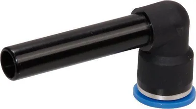 Produktbild von L-Steck-Nippel lange Ausführung, Schlauch 4mm, STVS-QLSNL-4-PA-S-M120