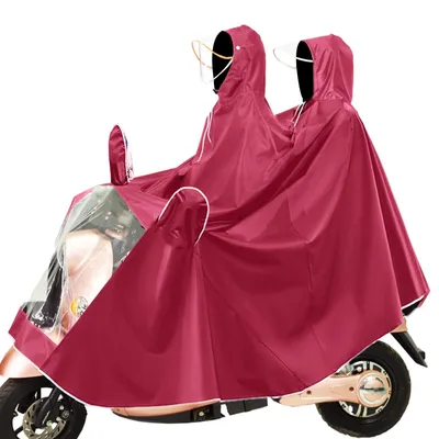 Produktbild von Wasserdichter Fahrradponcho mit Kapuze